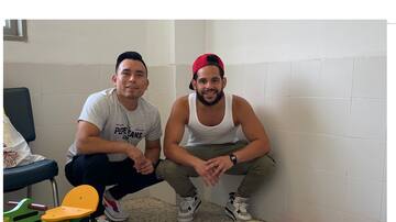 Visitar al padre en prisión: Brians hace de los controles de seguridad una gymkana para niños