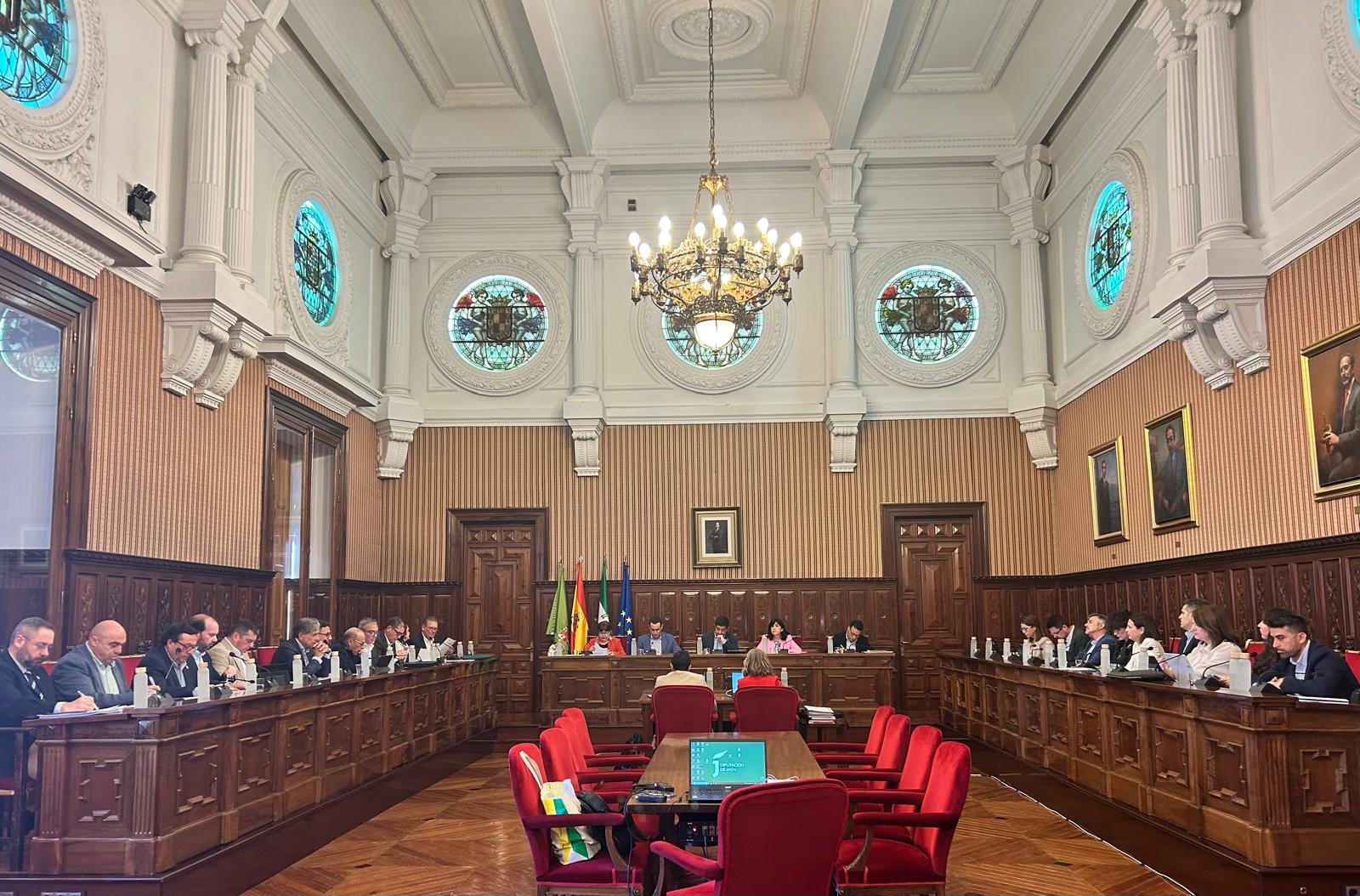 Pleno de la Diputación de Jaén del mes de marzo.