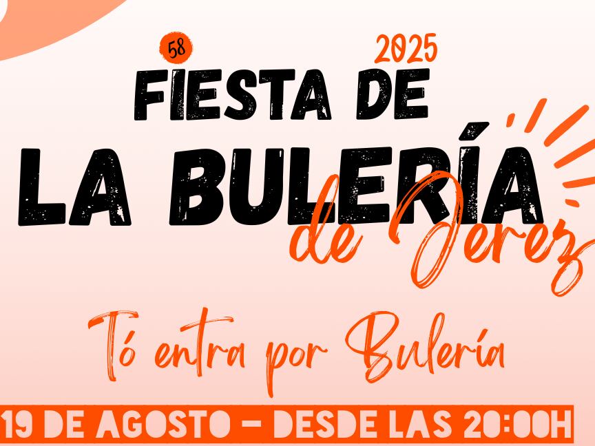 Cartel Fiesta de la Bulería