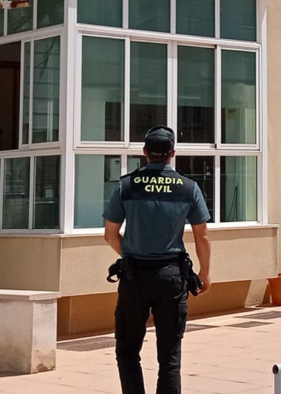 Imagen de un agente de la Guardia Civil