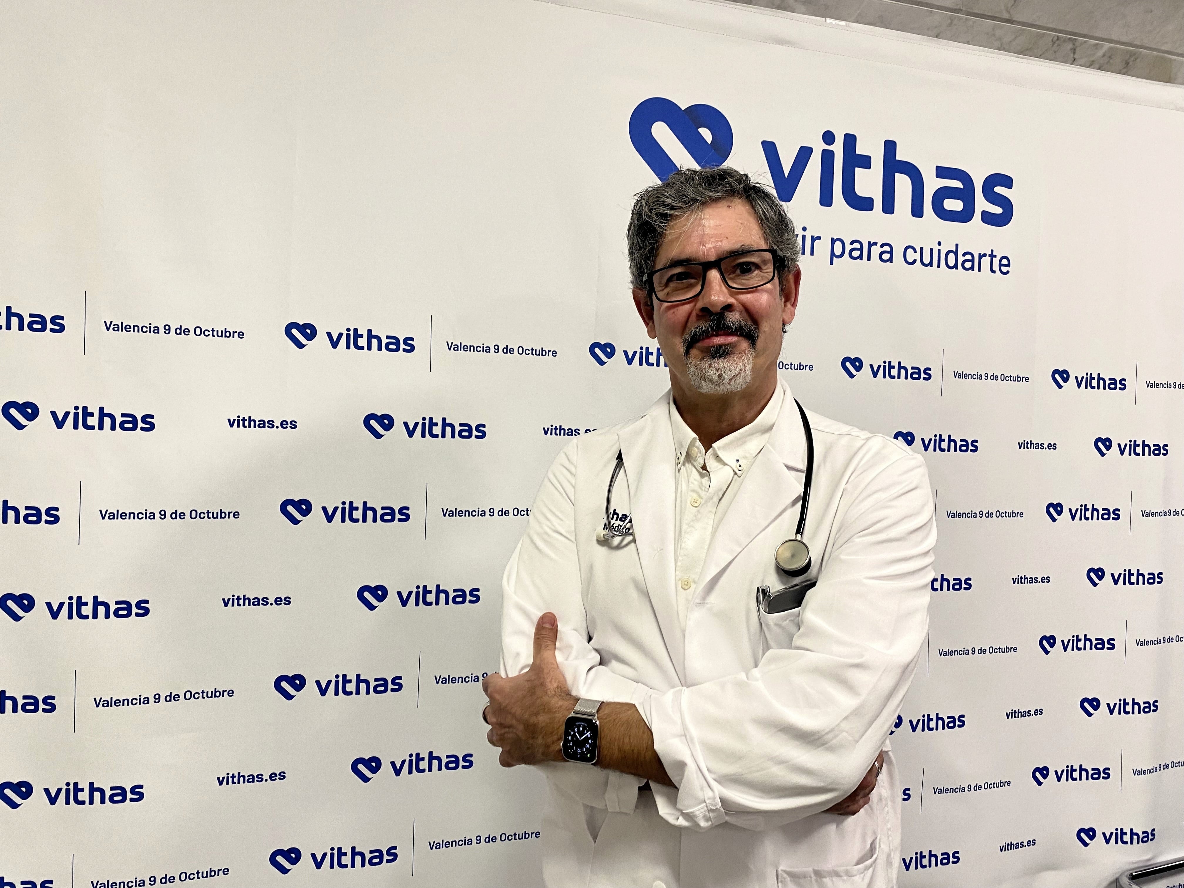 Doctor José Ignacio Carrasco, director de la Unidad de Cardiología Pediátrica y Hemodinámica Infantil del Hospital Vithas Valencia 9 de Octubre