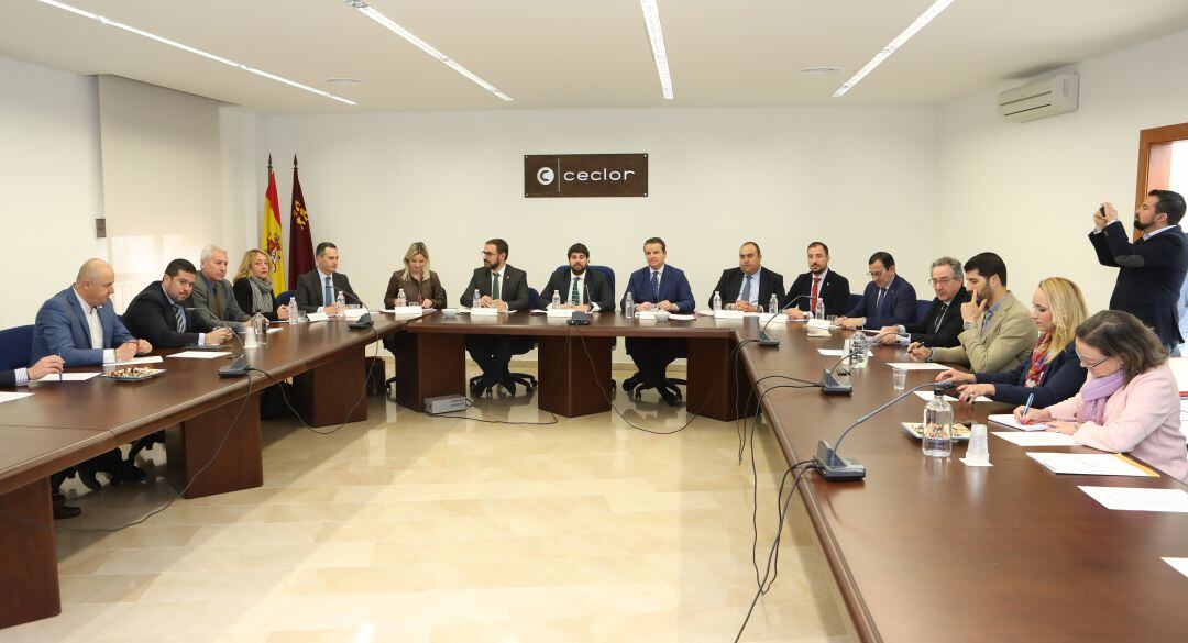 Reunión de la mesa de seguimiento para la recuperación del casco histórico