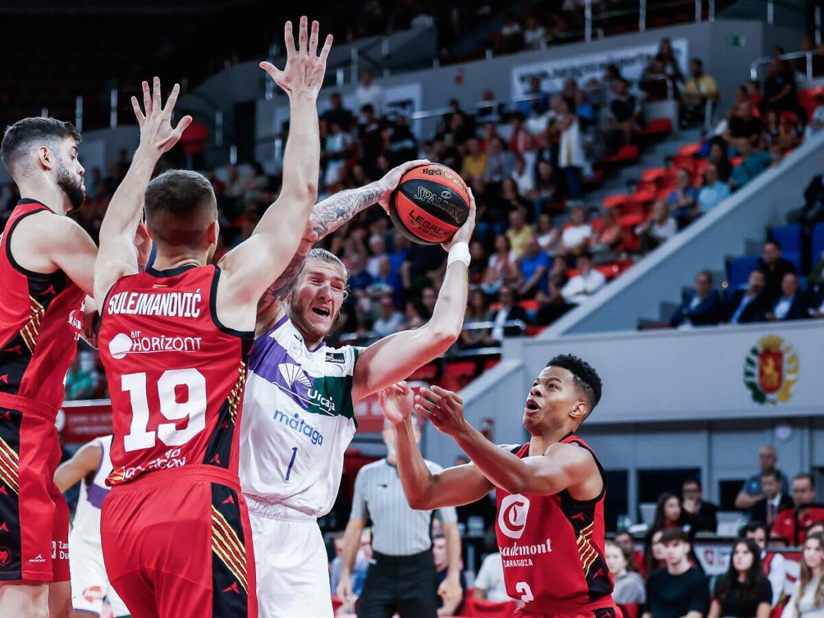 El Unicaja intentará aprovechar las dudas del Casademont Zaragoza
