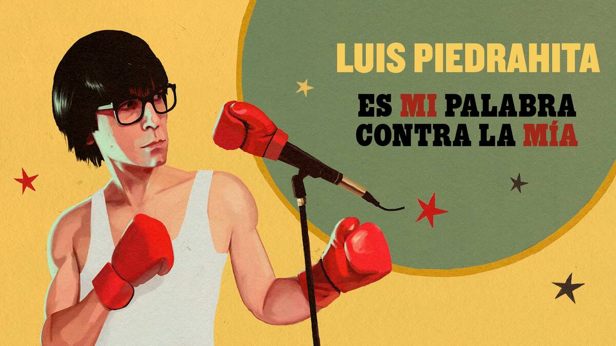 Luis Piedrahita hace triplete en Asturias. La legión de seguidores que se acercan a ver el show son amigos.