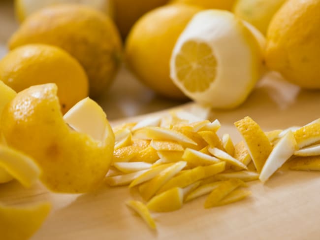 Cáscaras de limón