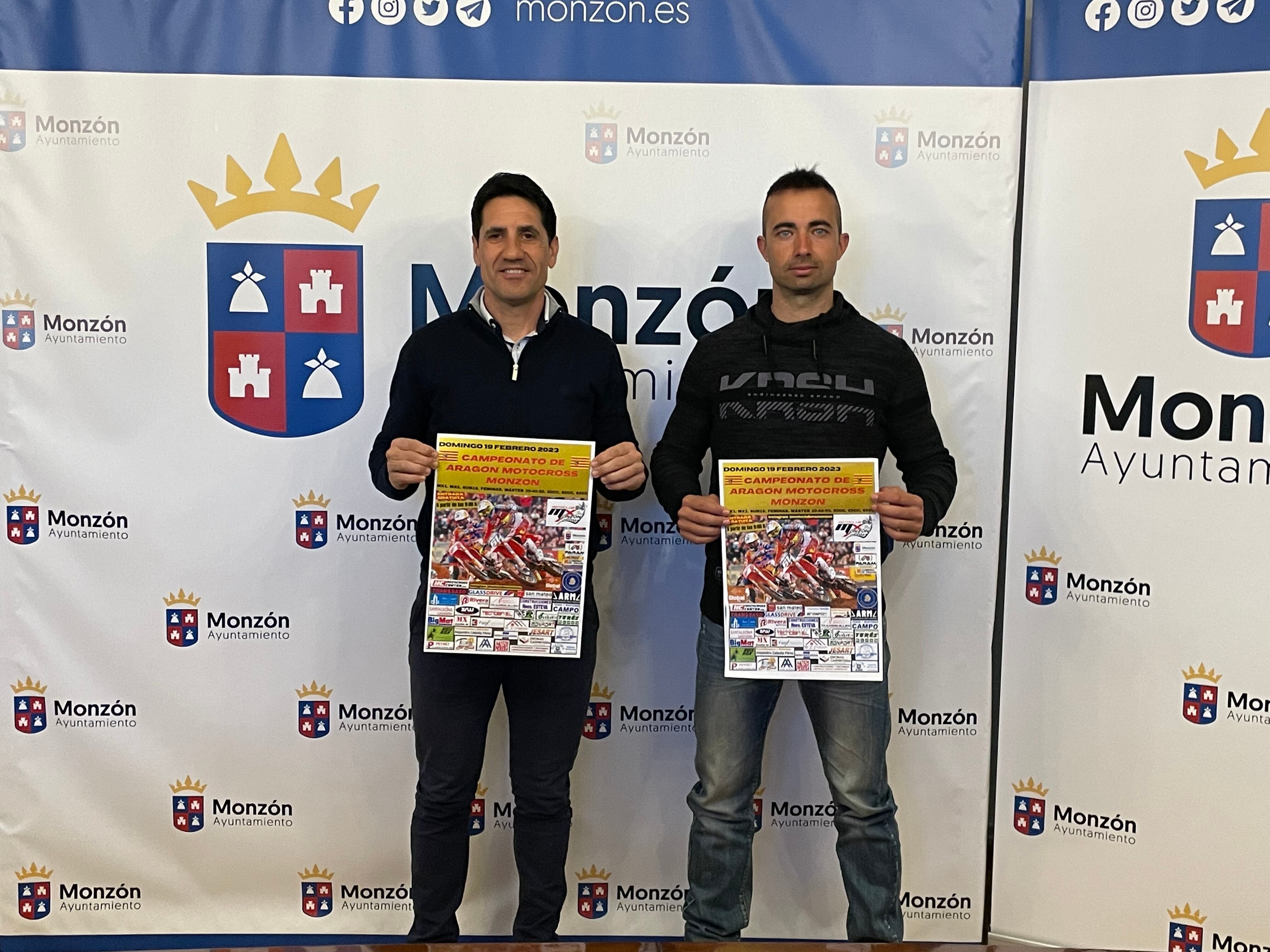 Monzón acogerá el Campeonato de Aragón de Motocross