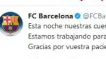 Hackean las cuentas del Barcelona en Twitter