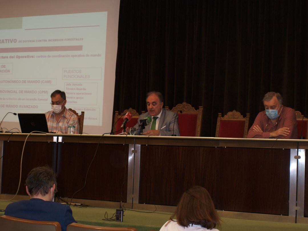 Presentación de la campaña contra incendios en Palencia