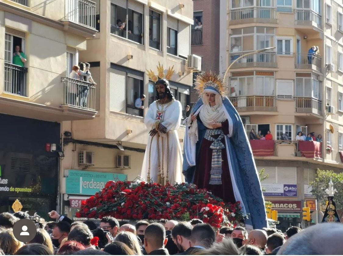 Traslado de Jesús Cautivo y la virgen de la Trinidad