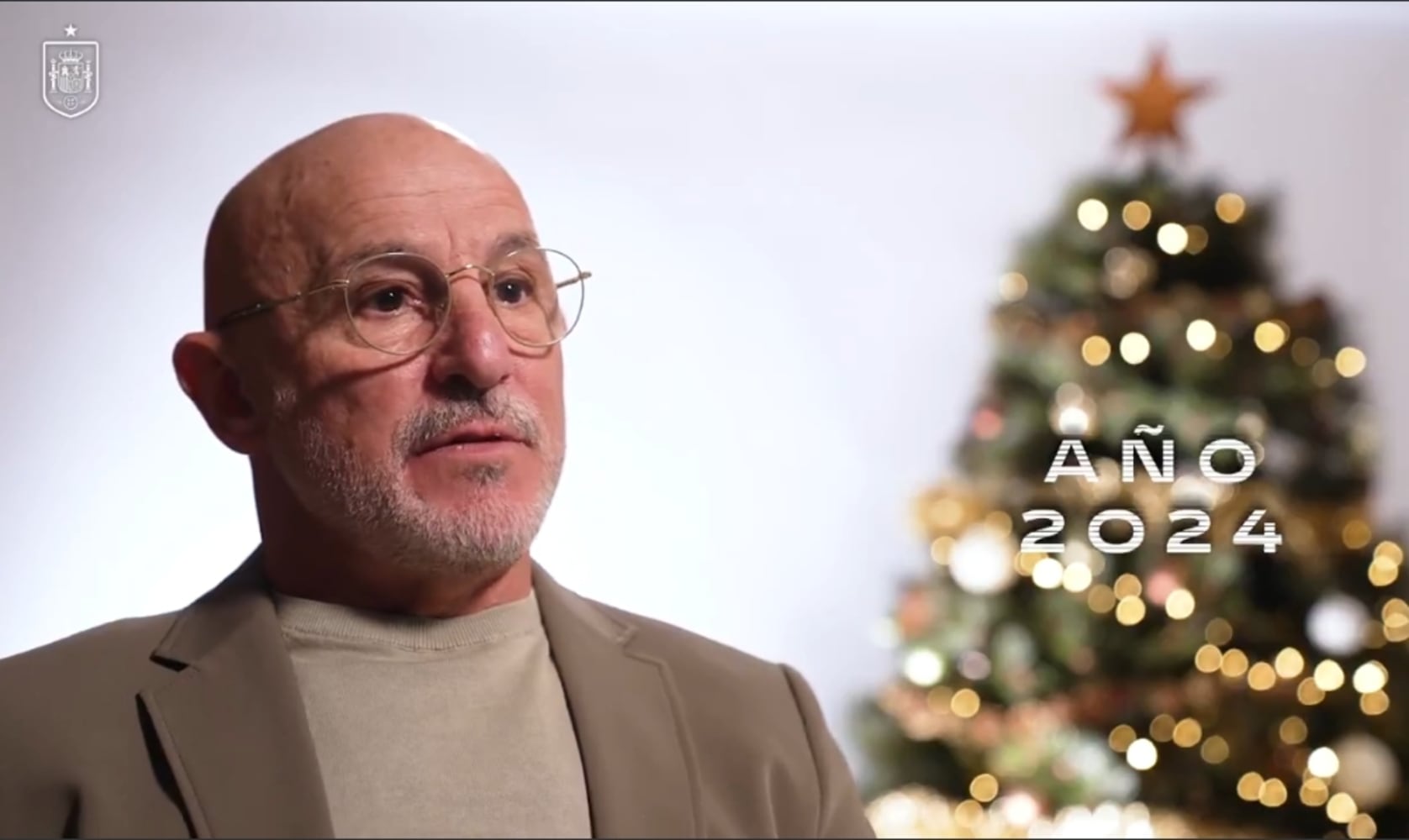 Mensaje de Navidad de Luis de la Fuente, seleccionador español