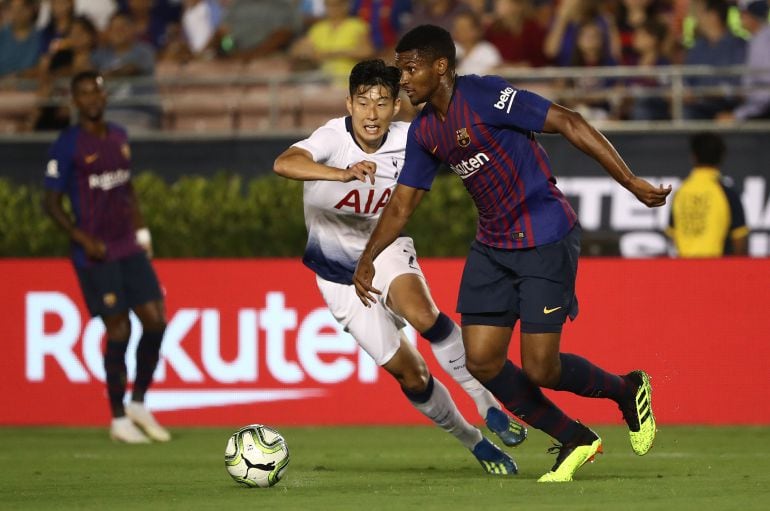 Marlon, durante un partido