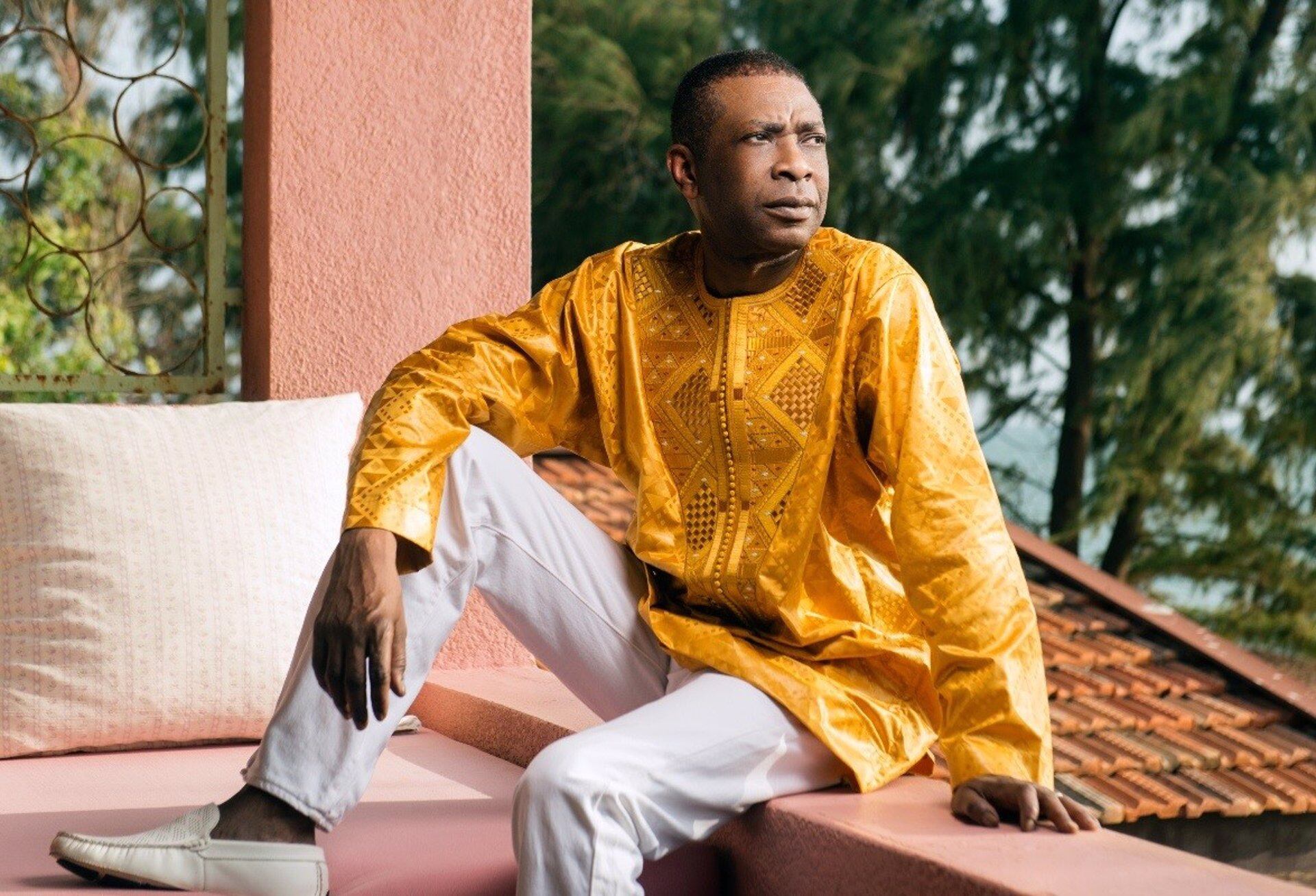 El senegalés Youssou N&#039;Dour recibe este lunes el premio &#039;La Mar de Músicas 2022&#039;. Ayuntamiento de Cartagena