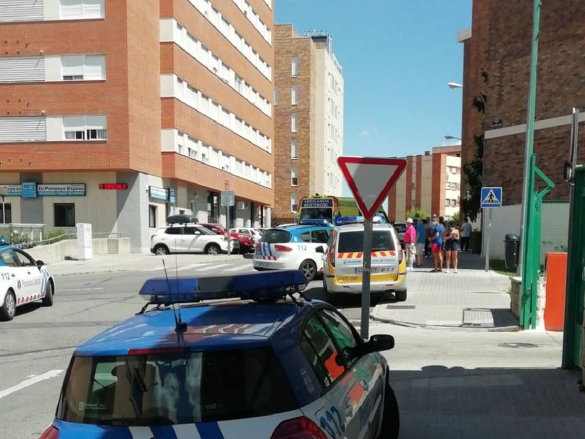 Una mujer herida en un atropello en la Calle Andrés Reguera Antón