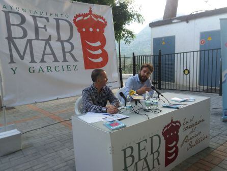 Momento de la intervención del alcalde, Juan Francisco Serrano