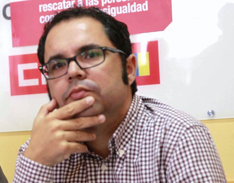 El secretario general de UGT Canarias, Gustavo Santana.