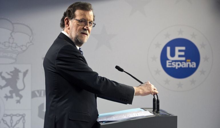 El presidente del Gobierno, Mariano Rajoy