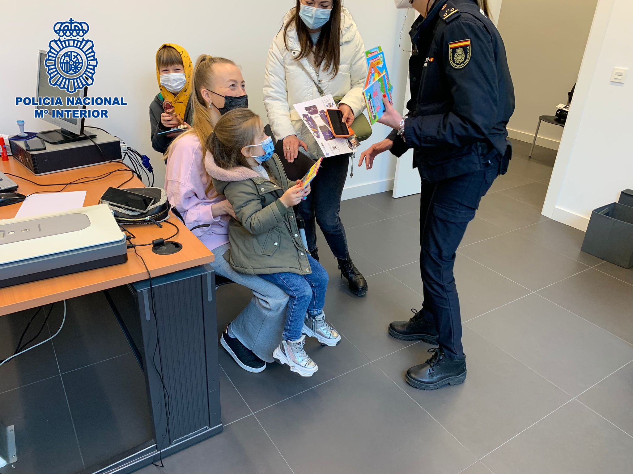 Familias desplazadas de Ucrania tramitando la protección temporal en La Rioja