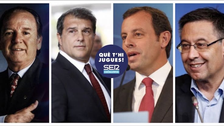 Qui ha estat millor president al Barça? Comparem palmarès al 'Què t'hi Jugues!'