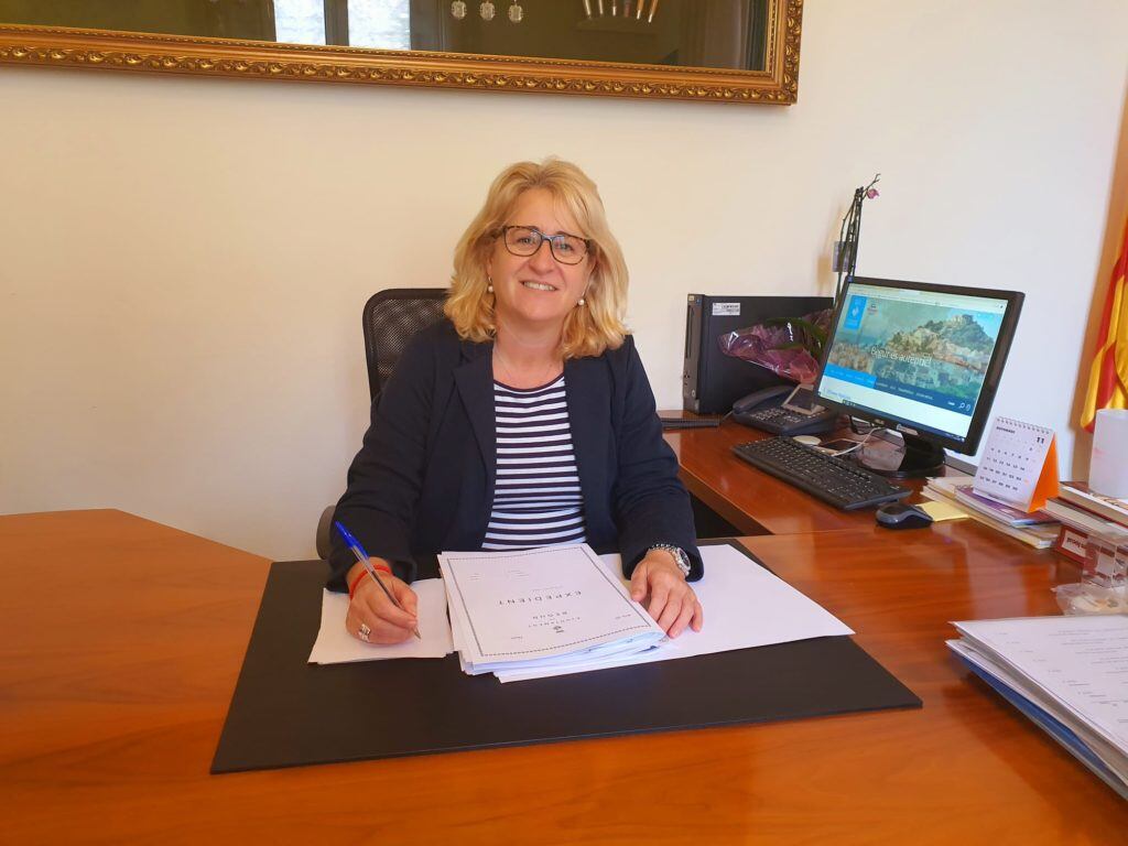 Maite Selva, alcaldessa de Begur.