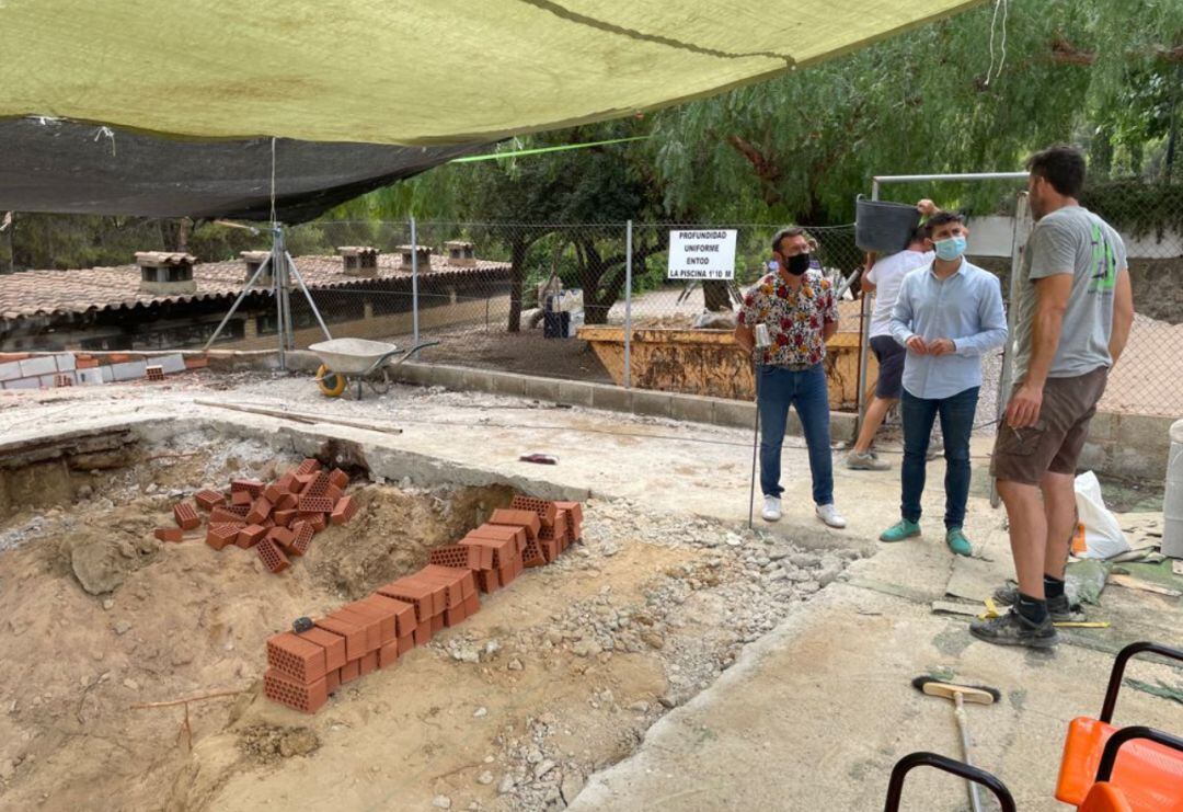 Comienzan las obras de remodelación de la piscina de San Vicente y su entorno