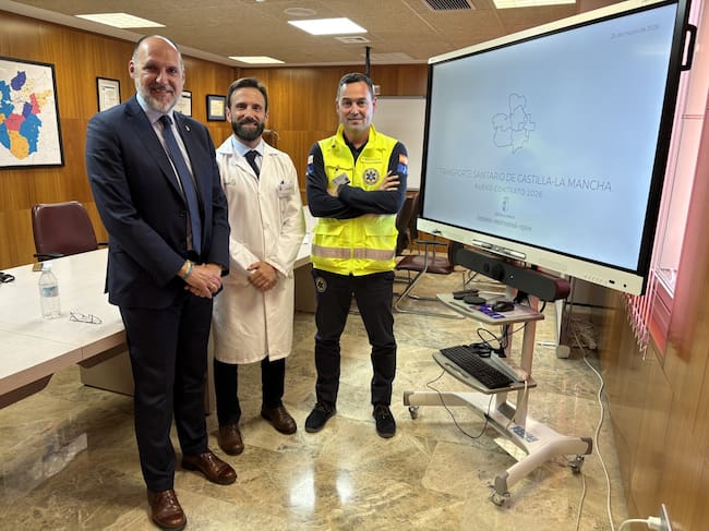 Presentación del nuevo contrato de transporte sanitario para la provincia de Toledo
