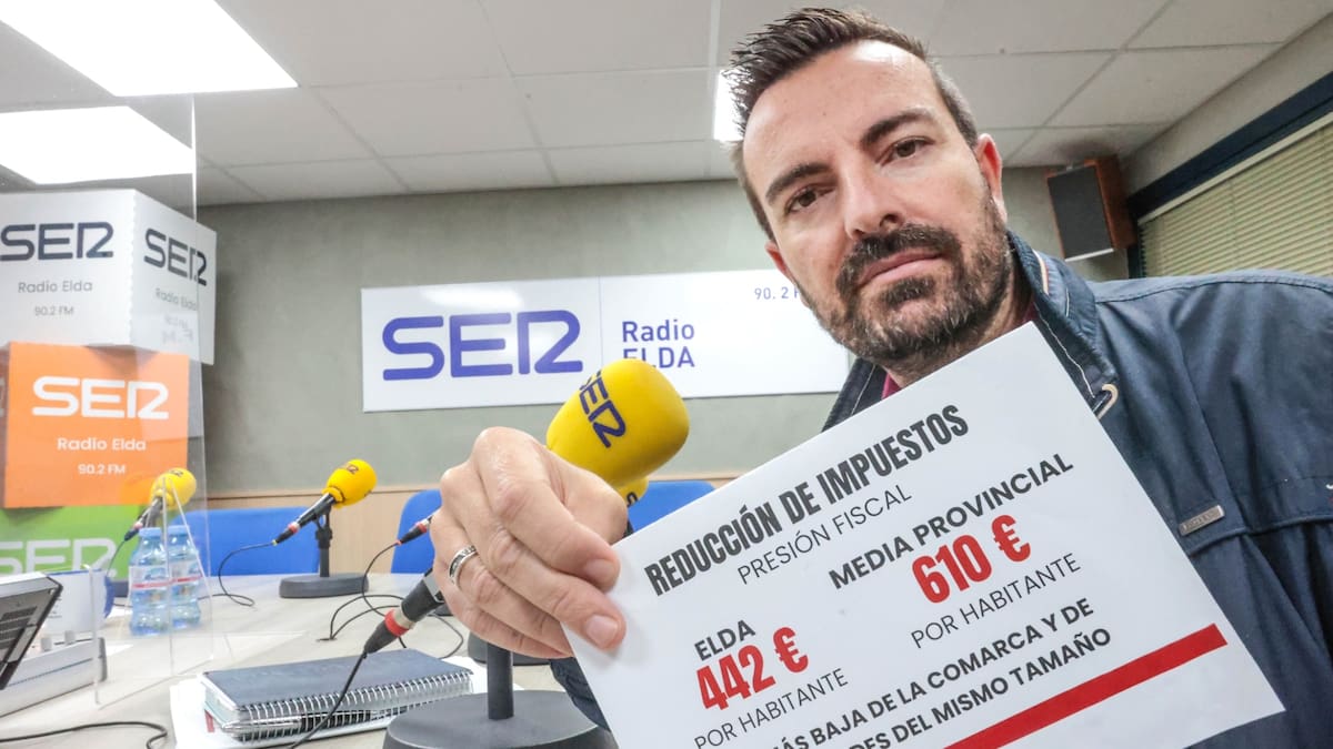 Fernando Gómez, edil de Hacienda de Elda, sobre la congelación de las tasas e impuestos para 2025