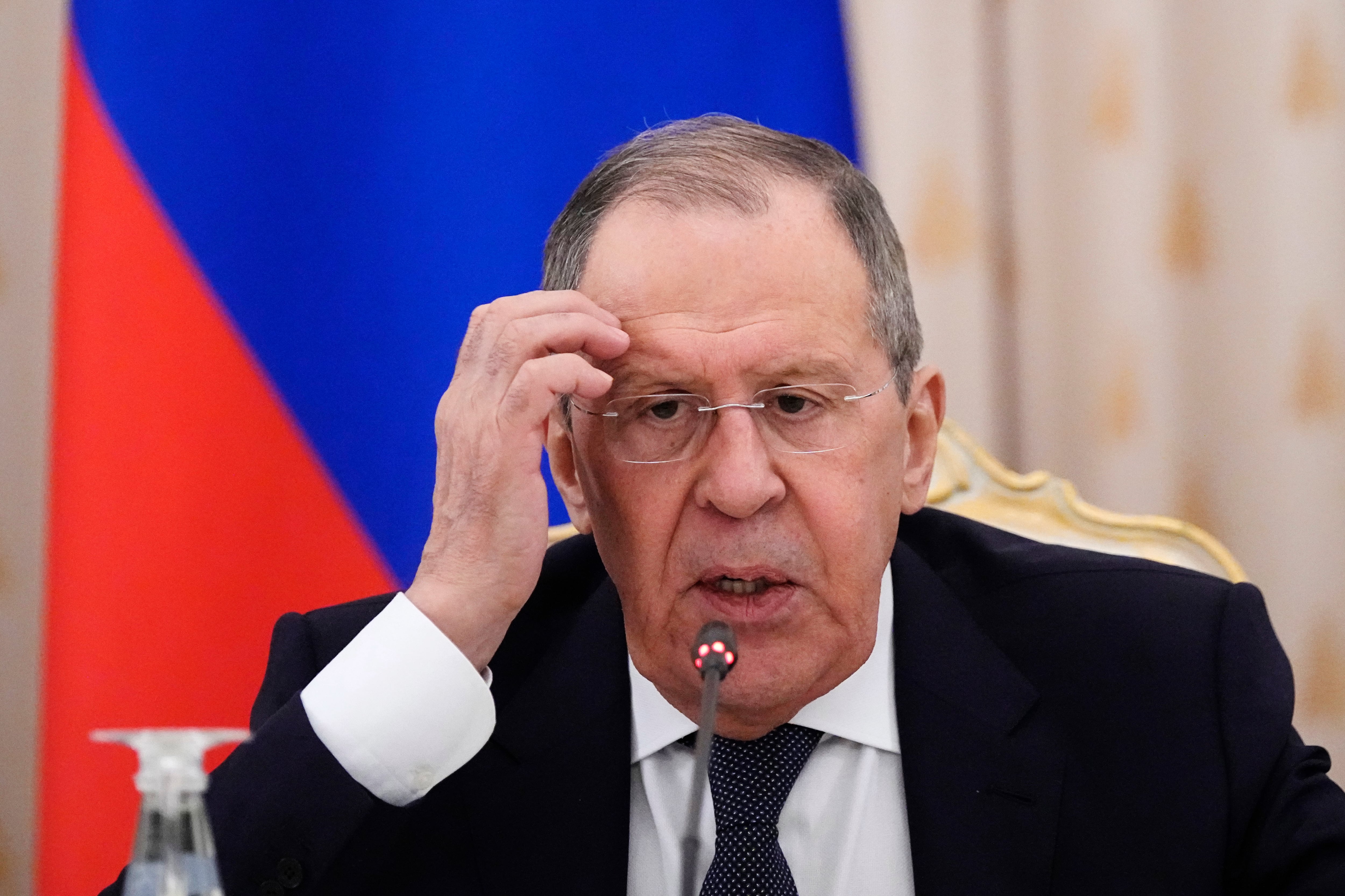 El ministro de Exteriores de Rusia, Sergei Lavrov