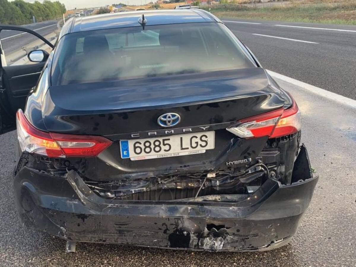 Paco Núñez sale ileso de un accidente de tráfico en La Gineta (Albacete)