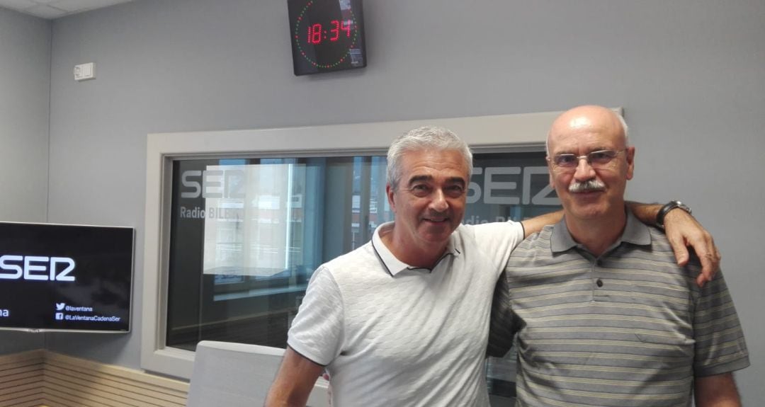 Carles Francino con el filósofo Agustín Ramos