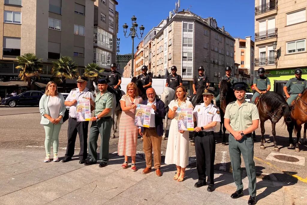 Abel Losada y Digna Rivas presentan en Redondela la campaña "No caminas sola"