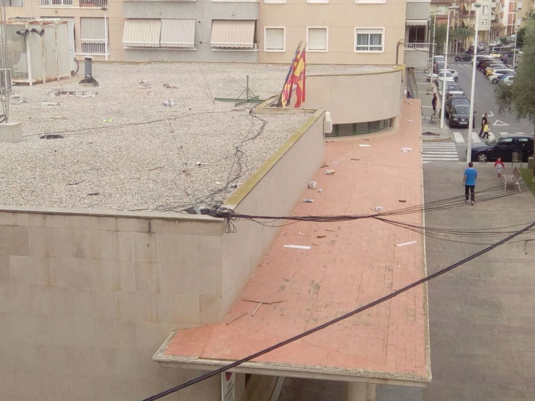 Aspecto del Centro Social de El Altet