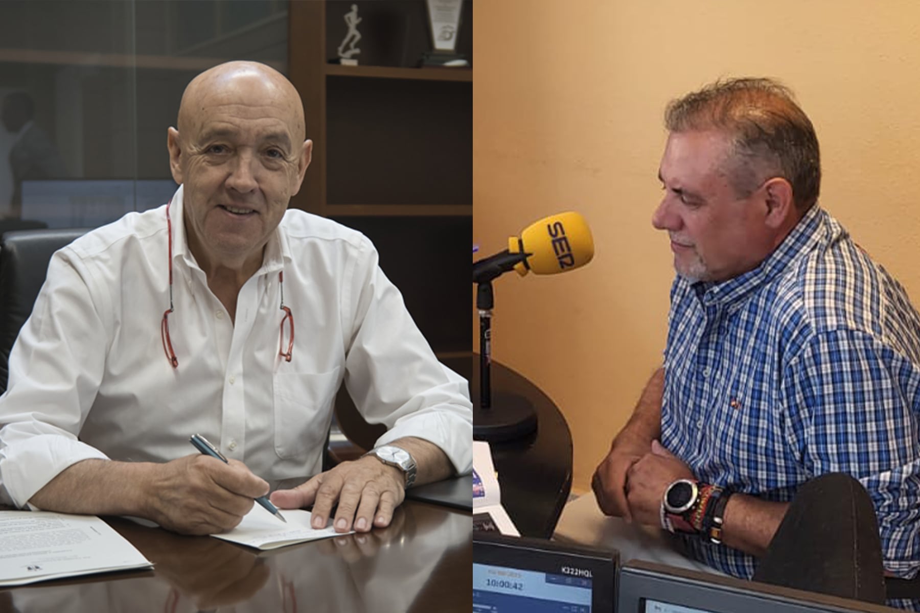 José María Moreno y Juan José Cámara