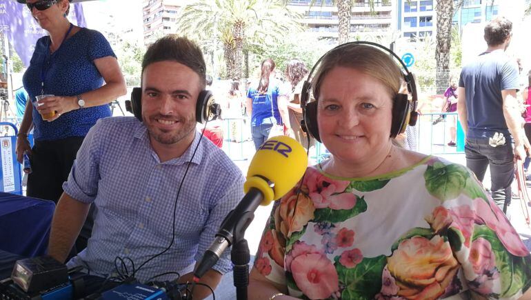 Isaías López y Julia Llopis, de la Plataforma Tolerancia Cero