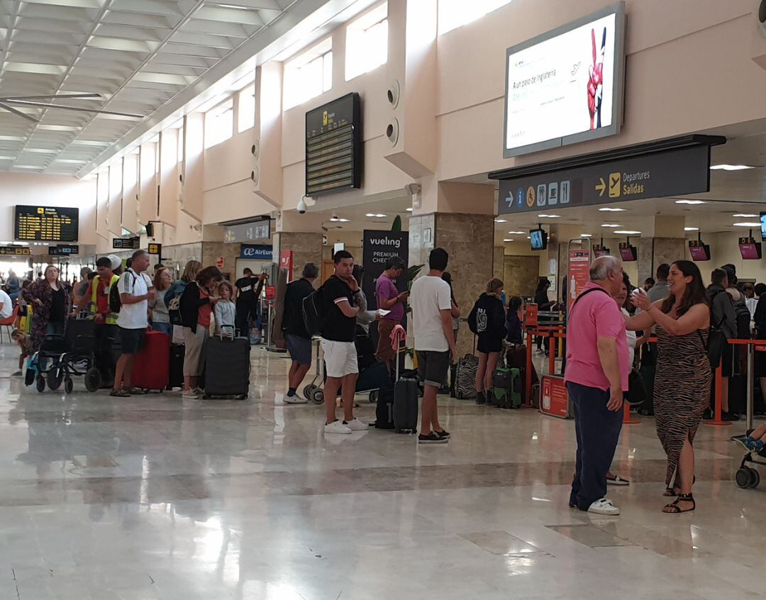 El Aeropuerto de Granada, este 12 de agosto