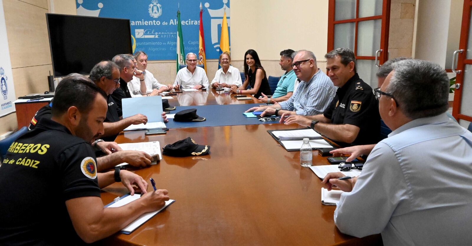 Un momento de la reunión