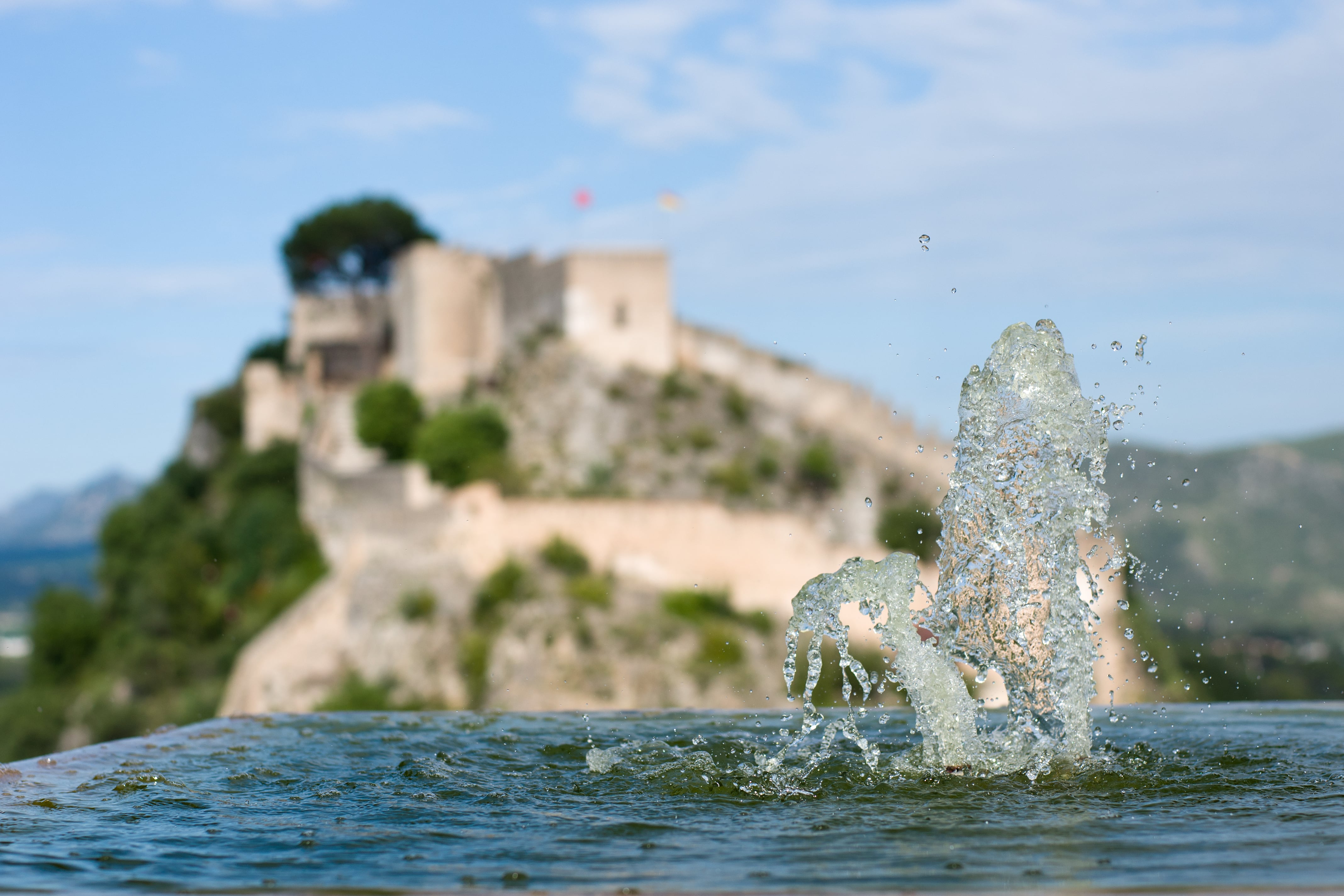 Castle of Xàtiva in the Background.