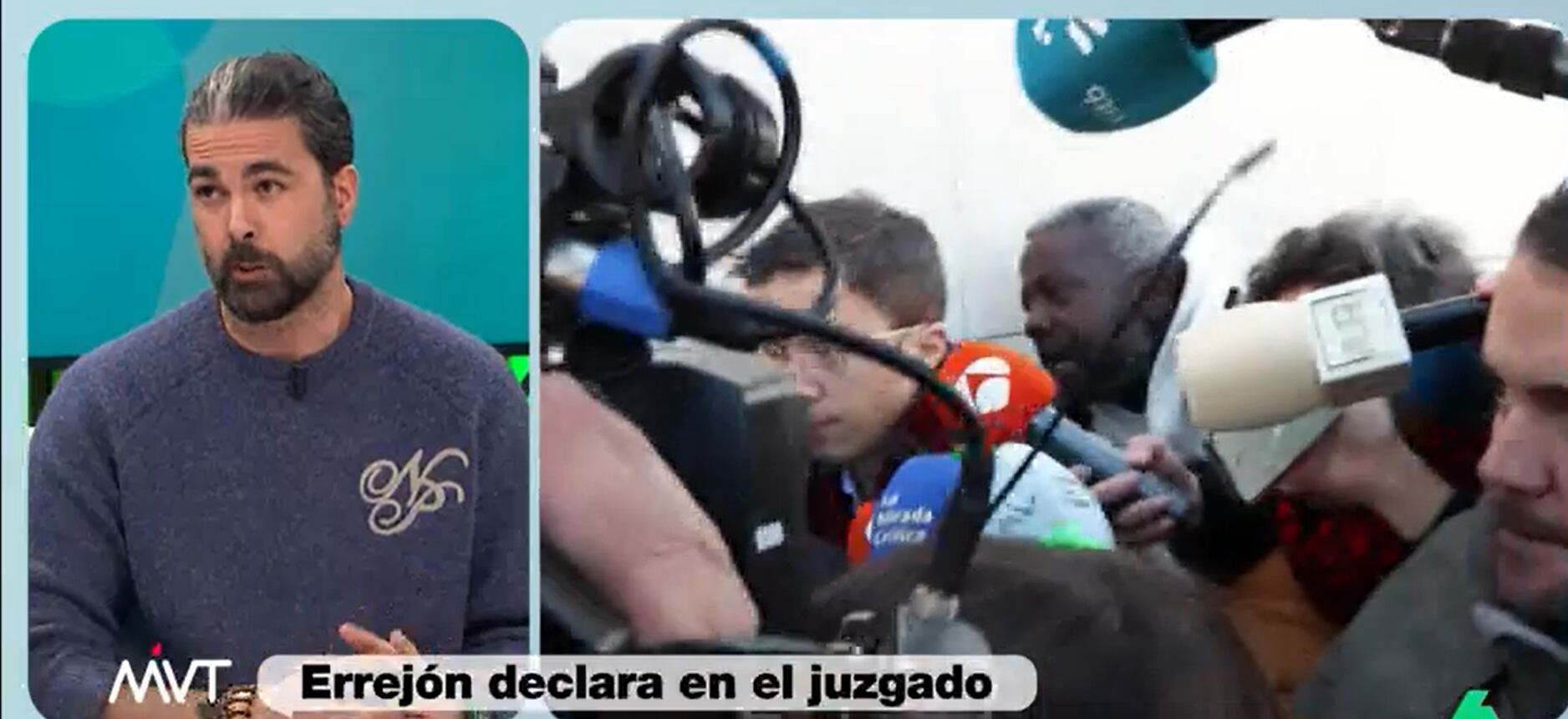 Pedro Gómez en La Sexta. / La Sexta MVT