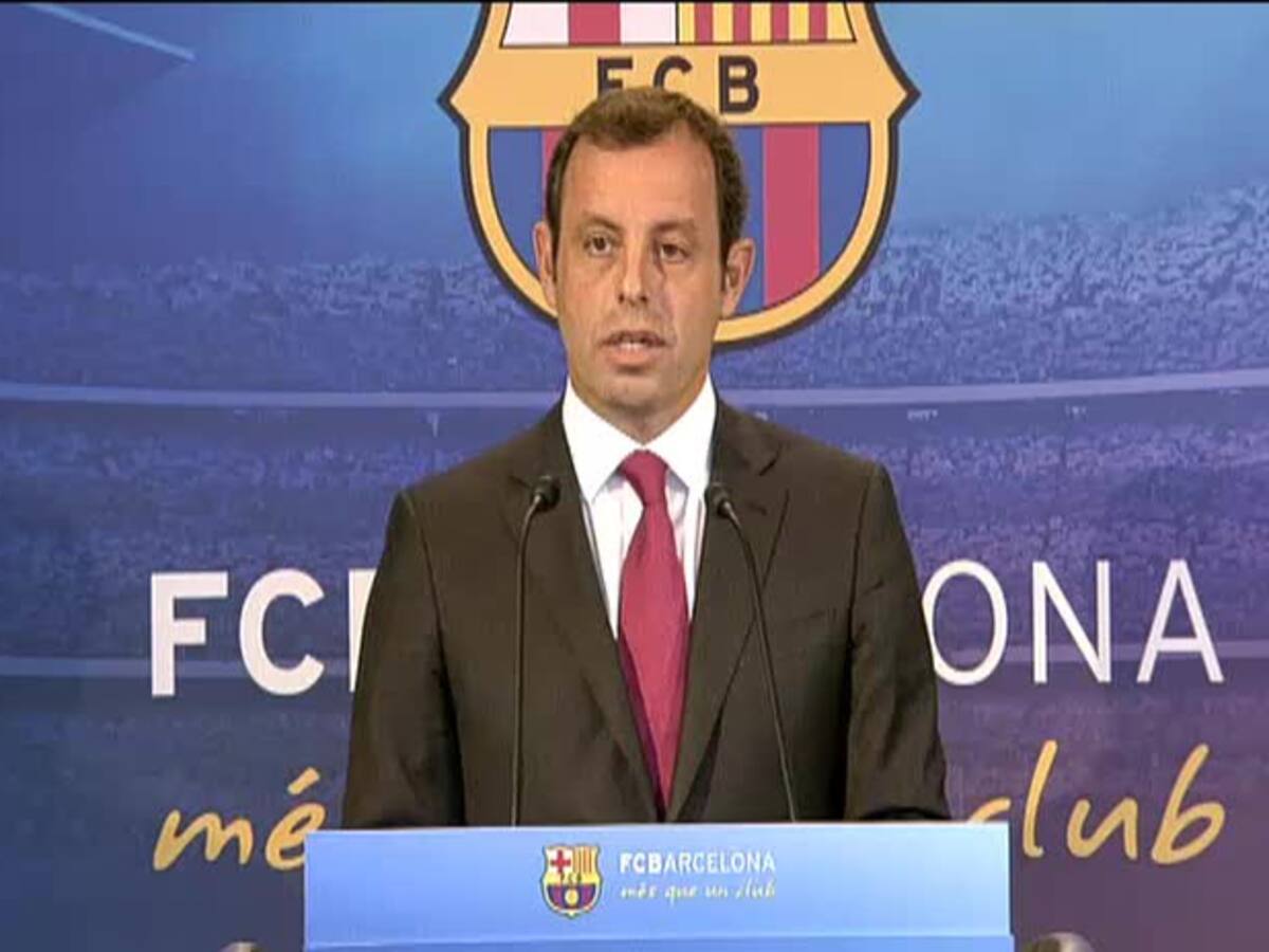 Rosell: "Espero que no haya una persecución organizada contra el Barça"
