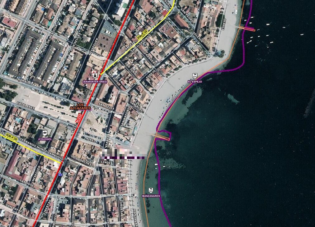 Fallece un bañista en Los Alcázares