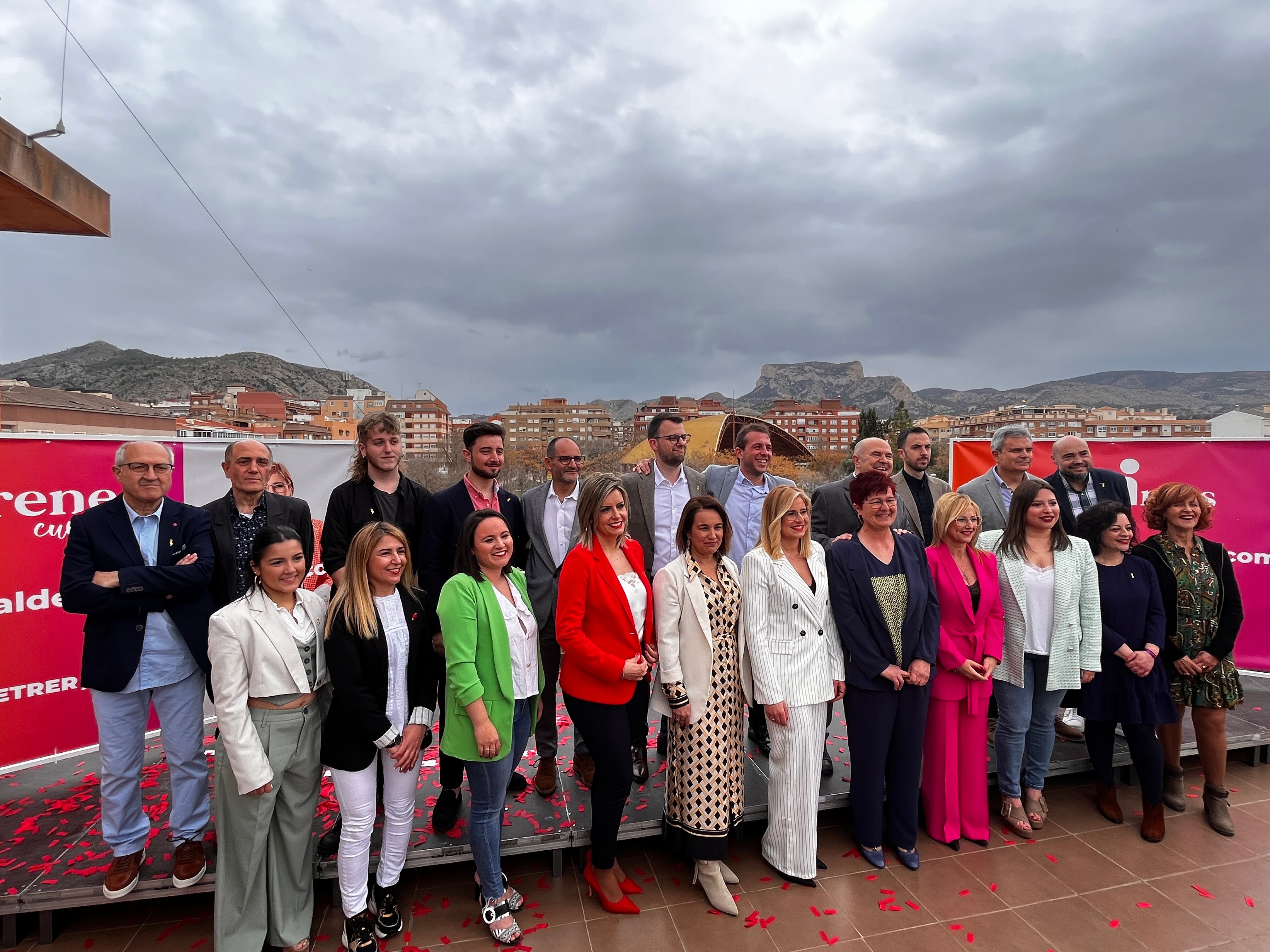 Candidatura y lista de Irene Navarro en Petrer