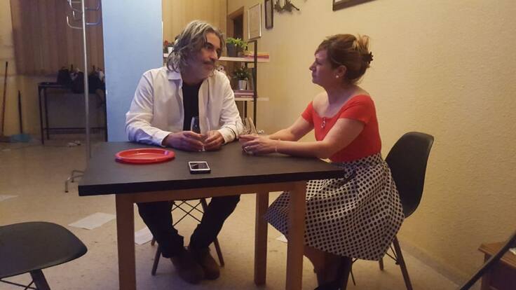 Entrevista a Lucas Rodrigo, director y Raquel Aparicio, actriz principal de la obra "Pequeñas Osadías