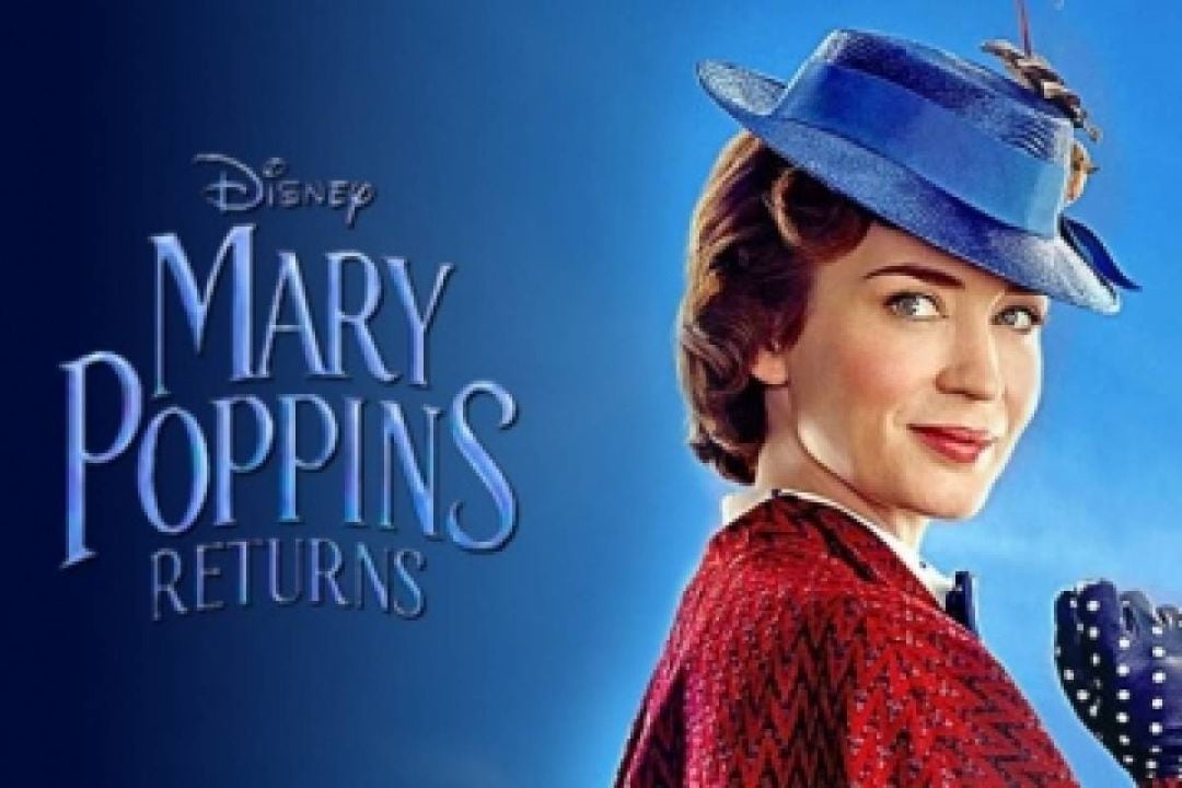 Imagen del cartel de &quot;Mary Poppins Returns&quot;.