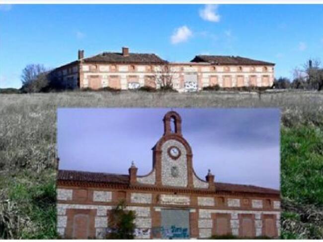 Antes y después de la espadaña.
