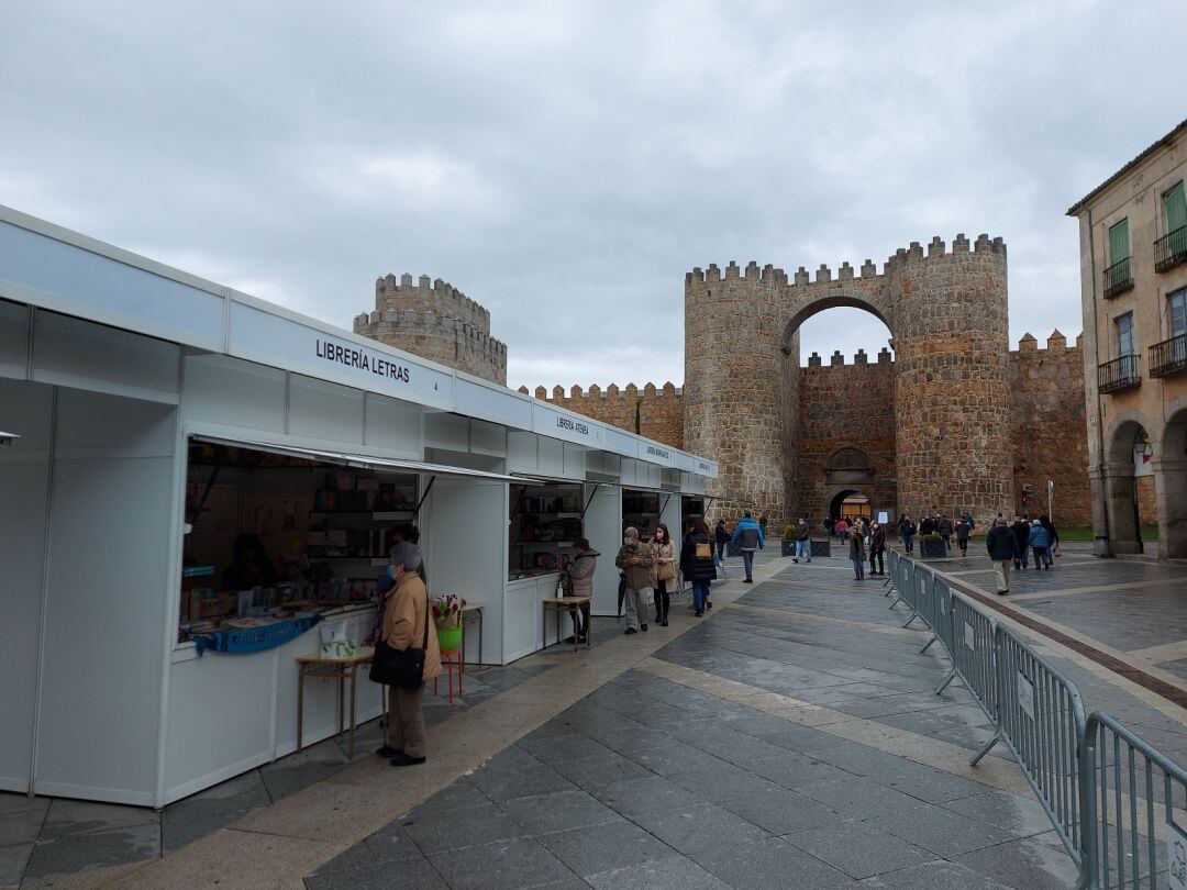 La Feria del Libro está ubicada en el Mercado Grande