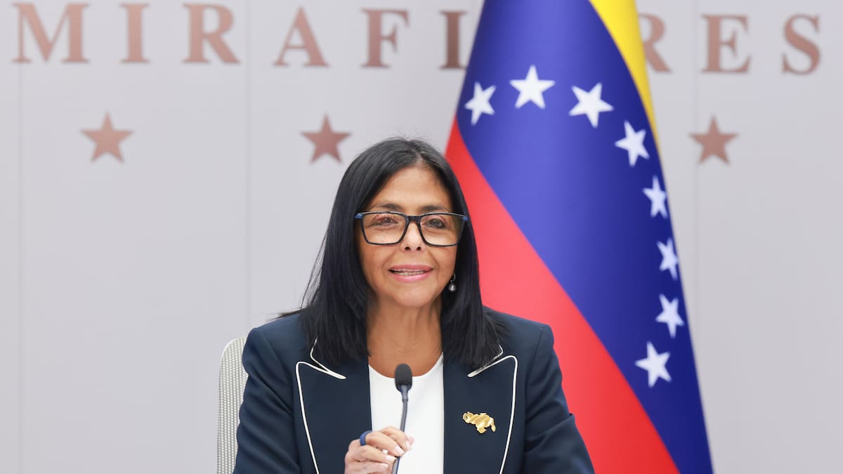 Estados Unidos levanta las sanciones contra la presidenta interina de Venezuela, Delcy Rodríguez
