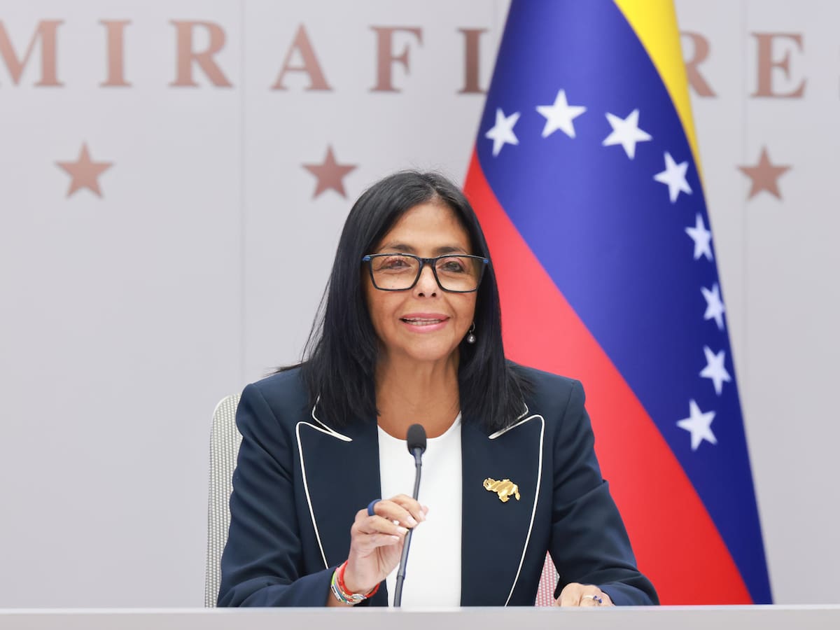 Estados Unidos levanta las sanciones contra la presidenta interina de Venezuela, Delcy Rodríguez