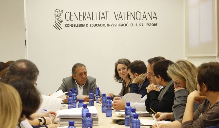 Reunión entre representantes de la Conselleria y el Ayuntamiento de Valencia