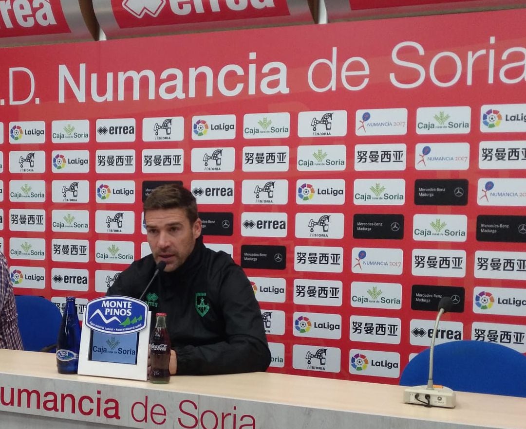 Luis Carrión, en rueda de prensa.