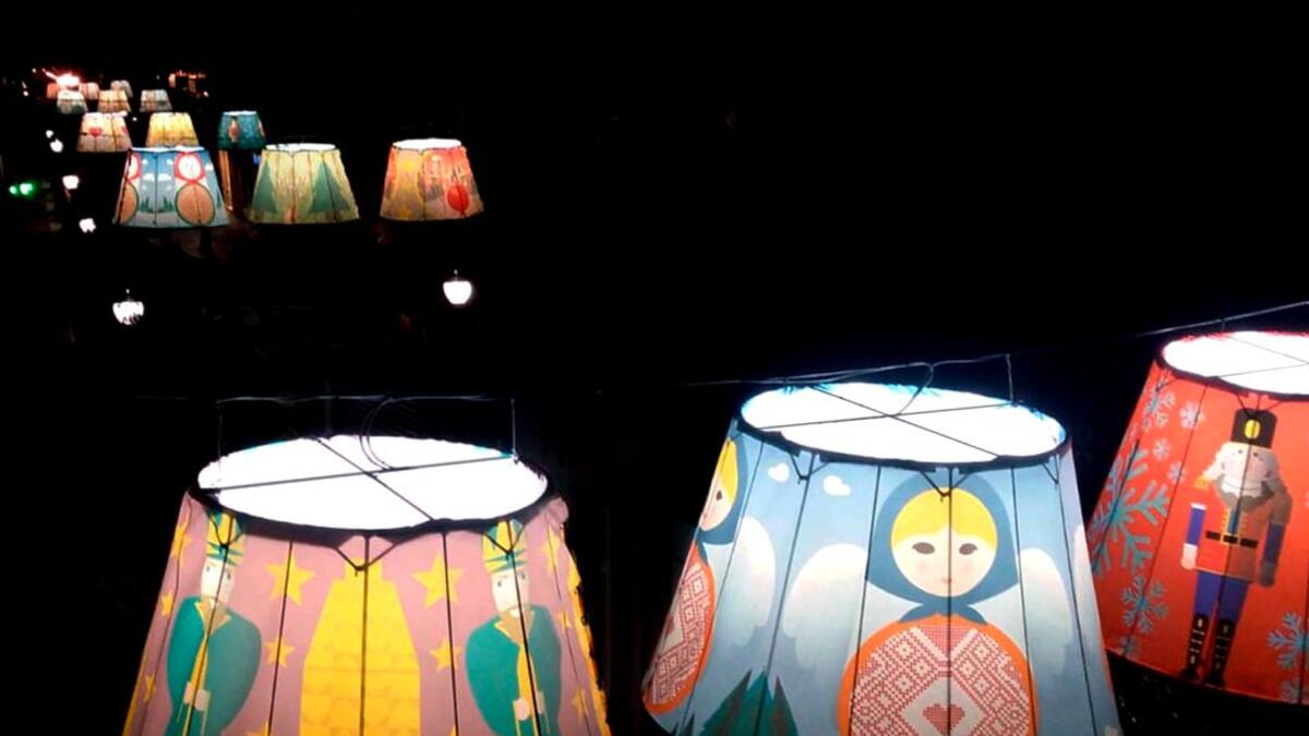 3 millones de puntos de luz led, iluminan de Navidad las calles de Gijón