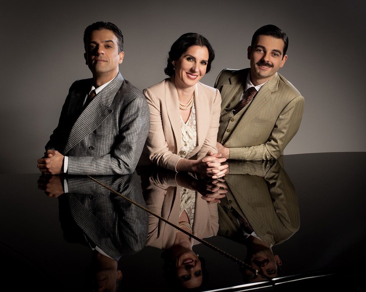 Los actores protagonistas del musical.